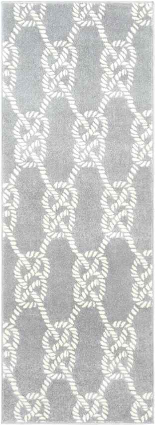 Peperga Coastal Light Gray Area Rug