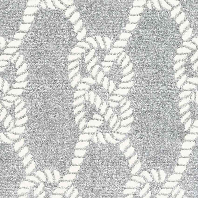 Peperga Coastal Light Gray Area Rug