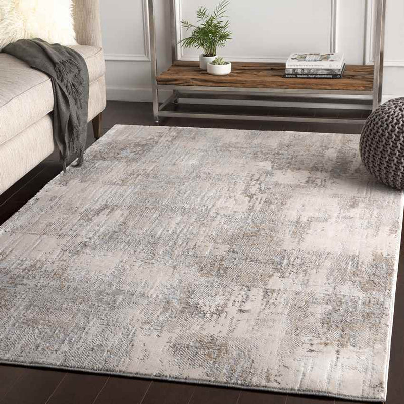 Polle Modern Light Gray Area Rug