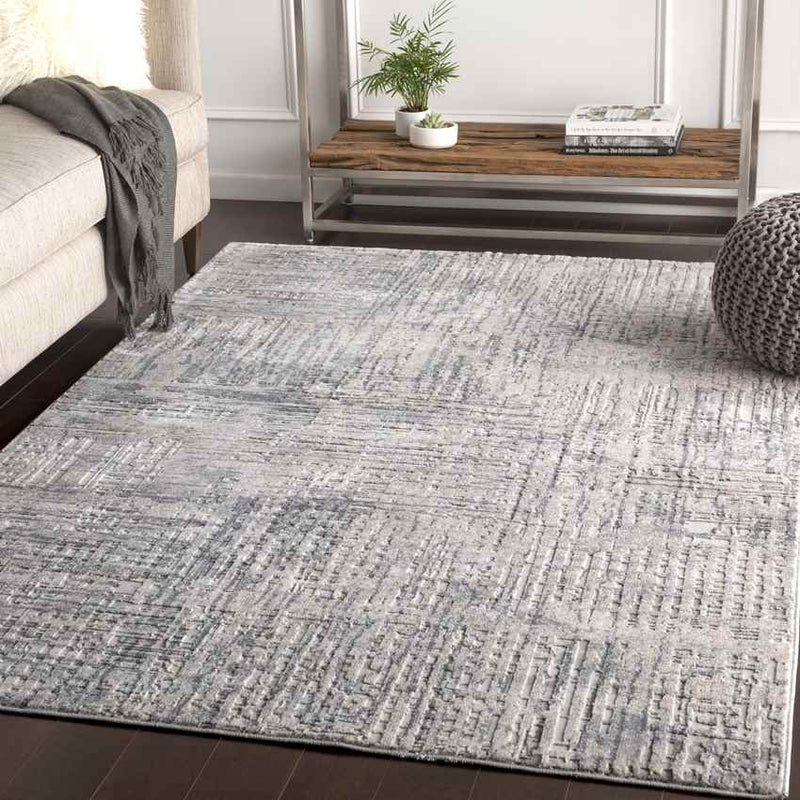 Raard Modern Light Gray Area Rug