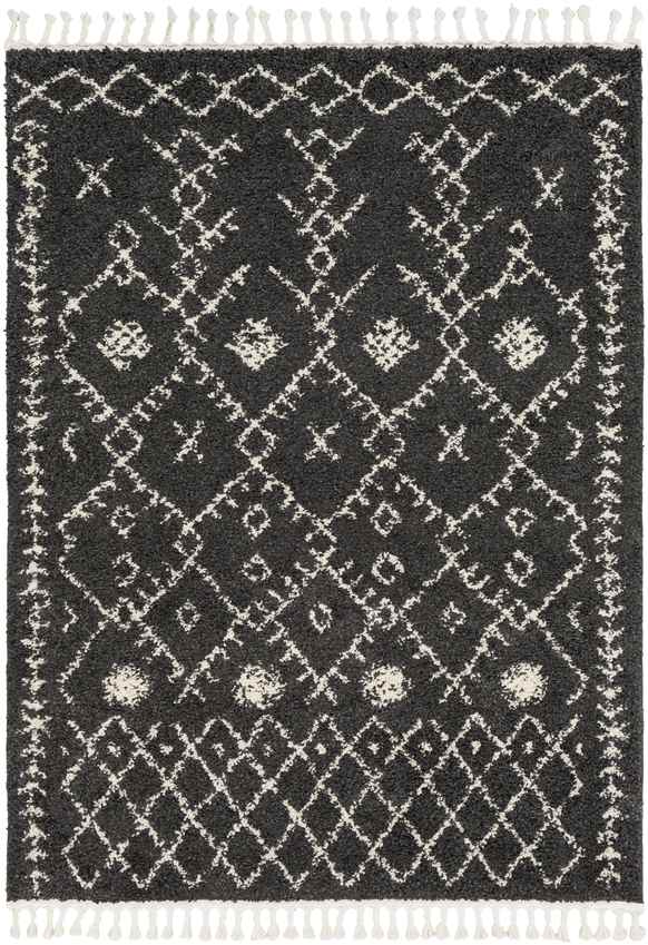 Macolm Global Charcoal Area Rug