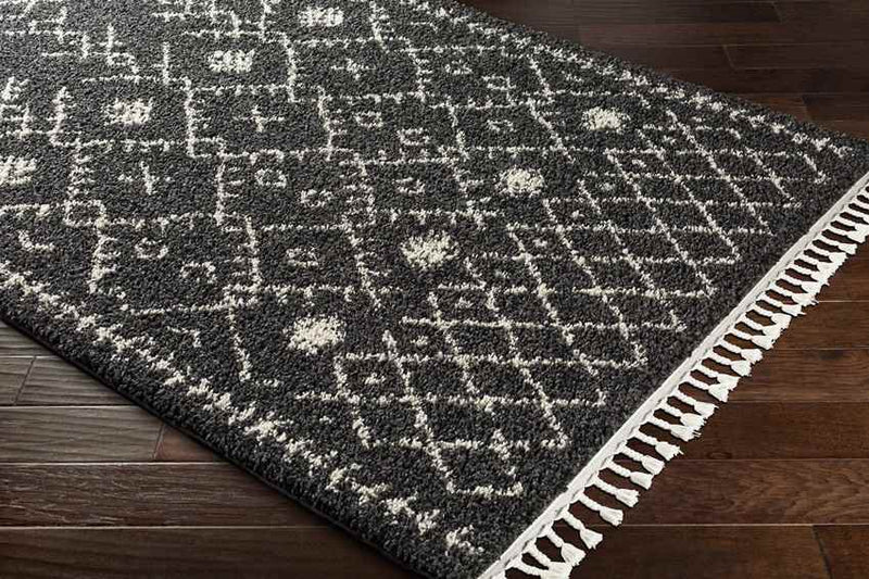 Macolm Global Charcoal Area Rug