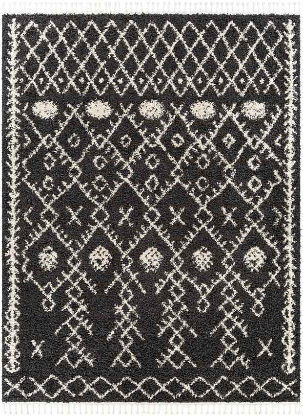 Macolm Global Charcoal Area Rug