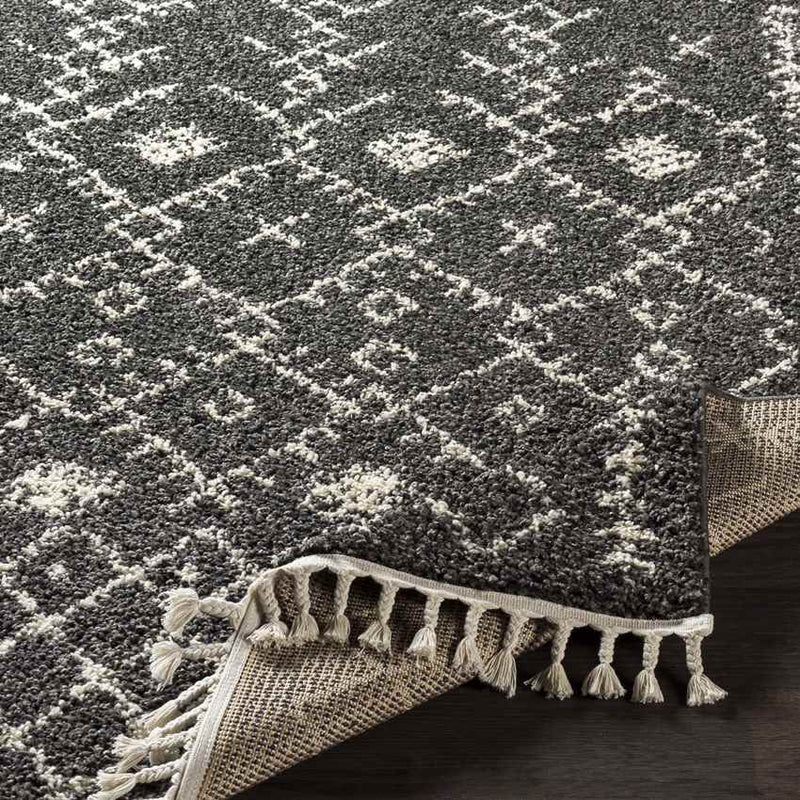 Macolm Global Charcoal Area Rug