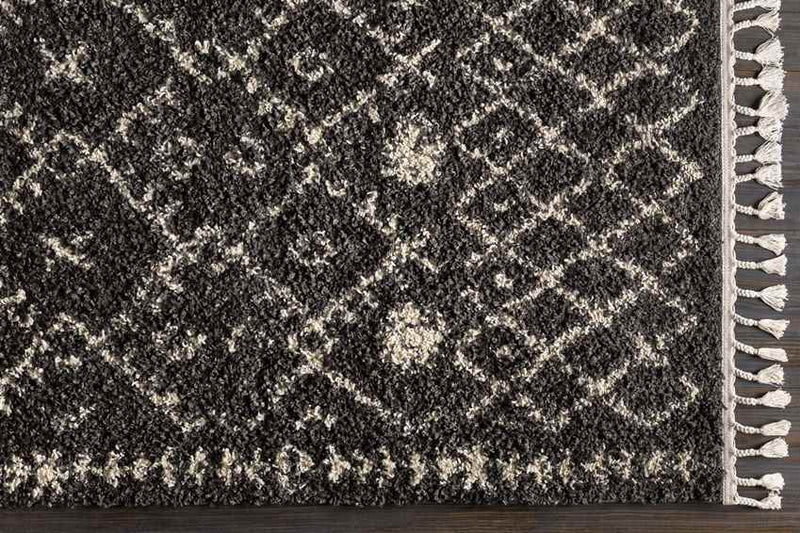 Macolm Global Charcoal Area Rug