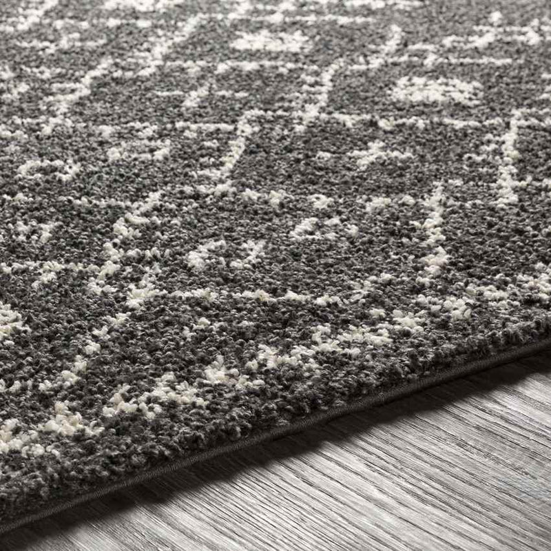 Macolm Global Charcoal Area Rug