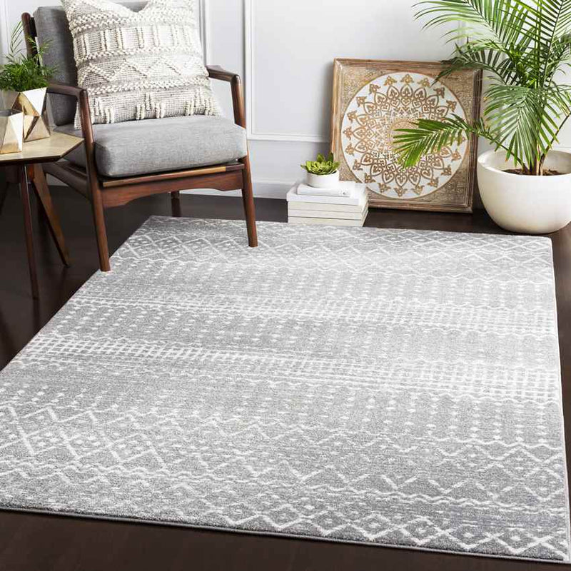 Schrins Global Charcoal Area Rug