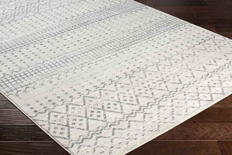 Schrins Global Light Gray Area Rug