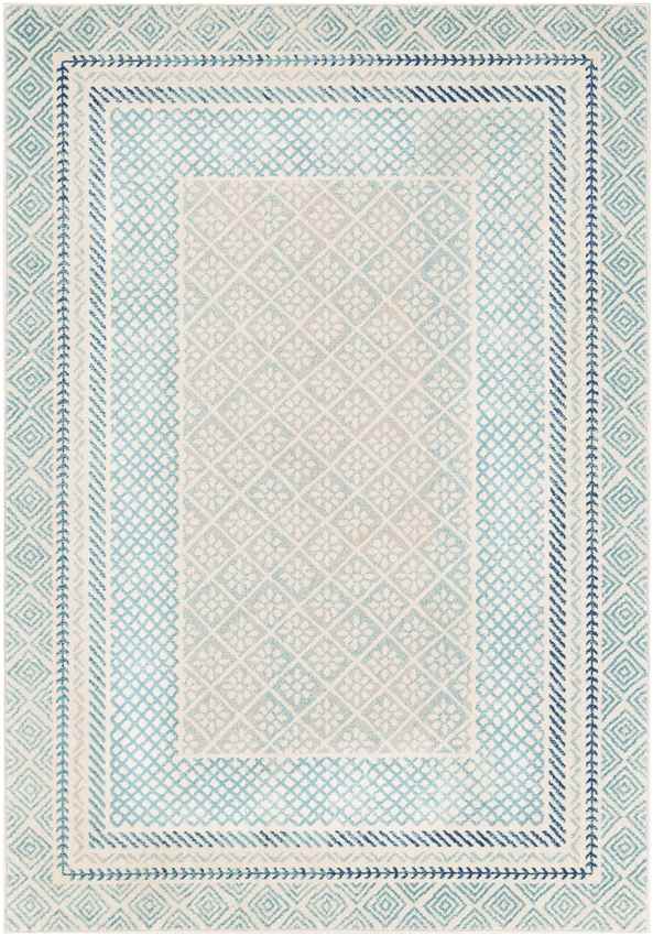 Schettens Global Aqua Area Rug