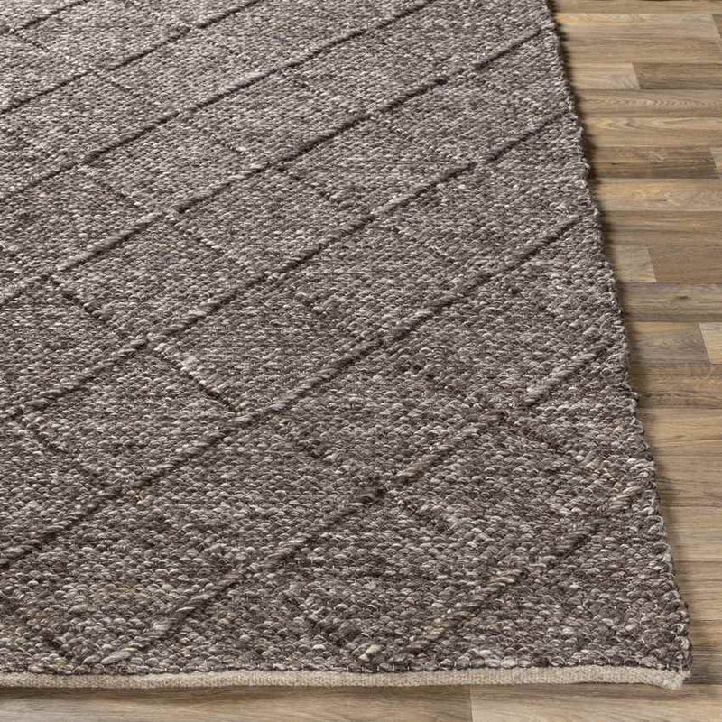 Modena Modern Dark Brown Area Rug