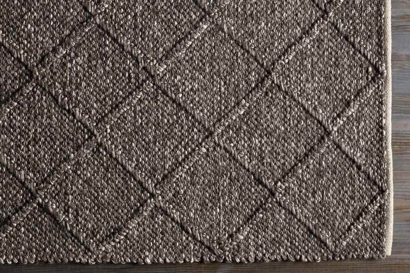 Modena Modern Dark Brown Area Rug