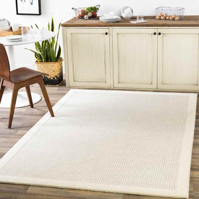 Earby Modern Cream Area Rug