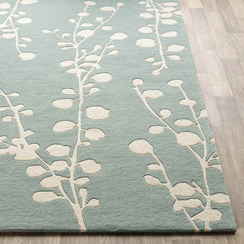 Suawoude Cottage Mint Area Rug