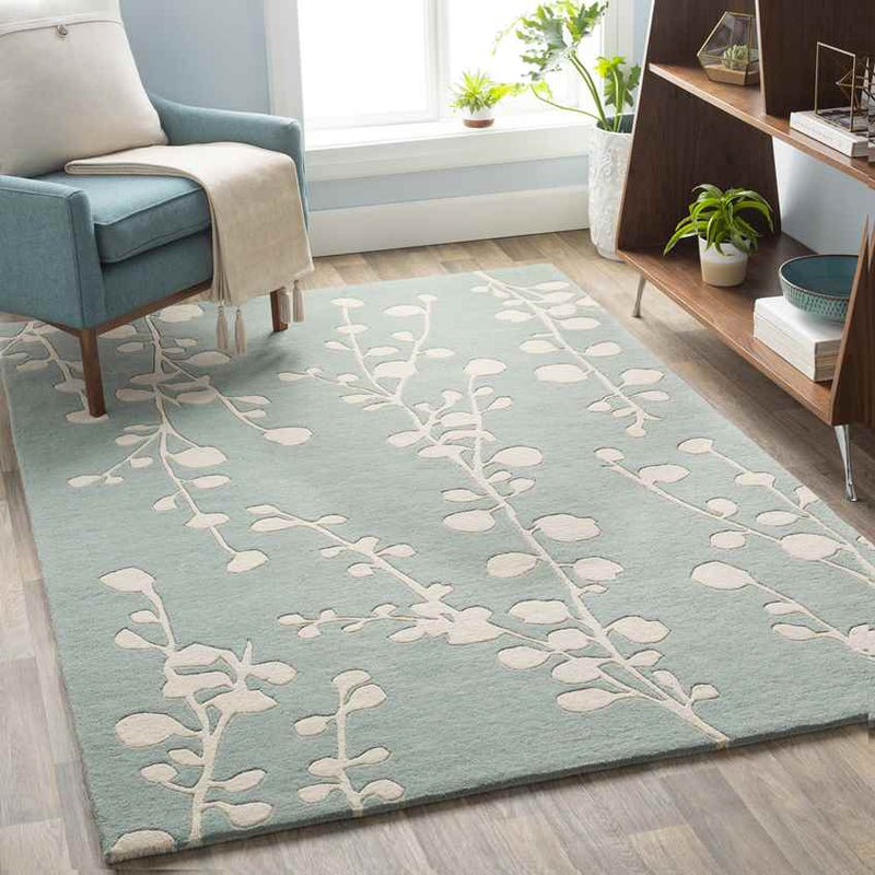 Suawoude Cottage Mint Area Rug