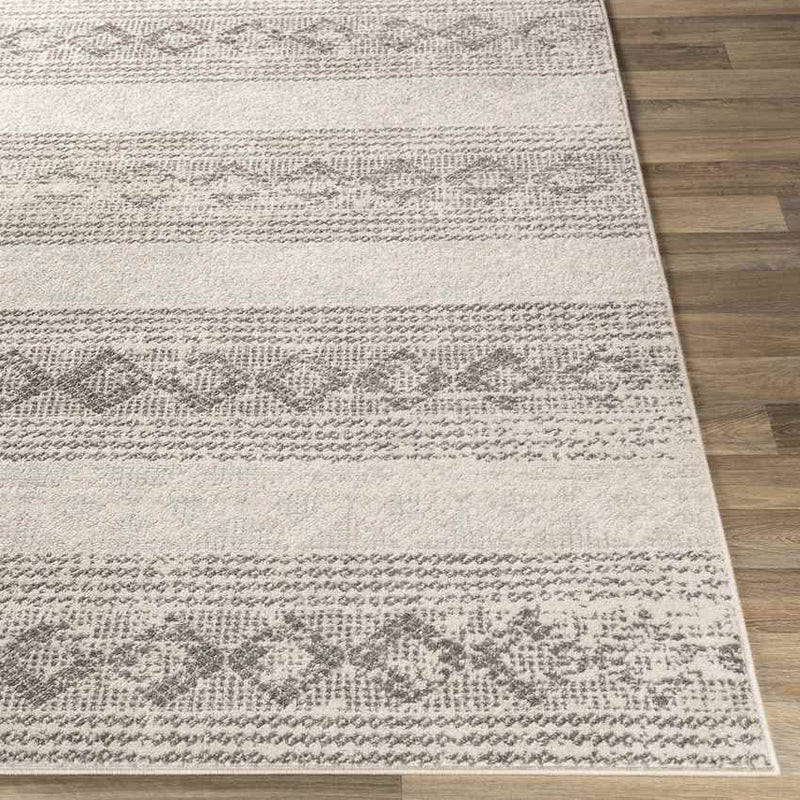 Tietjerk Global Light Gray Area Rug