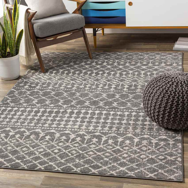 Gabriel Global Medium Gray Area Rug