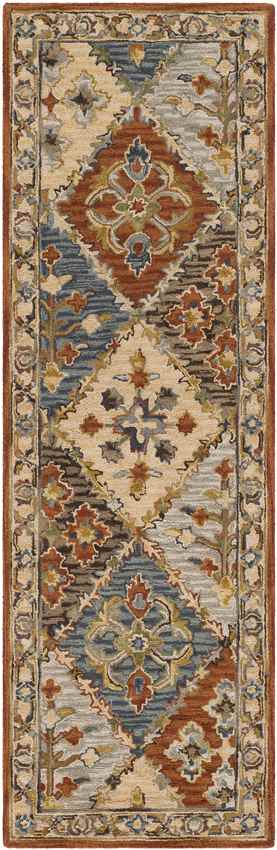 Tzummarum Traditional Clay Area Rug