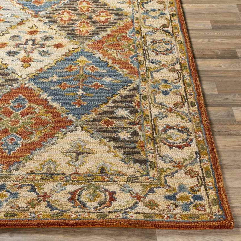 Tzummarum Traditional Clay Area Rug