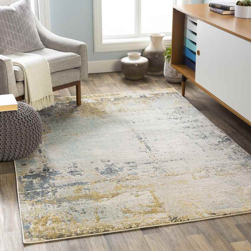 Ferwerd Modern Mustard Area Rug