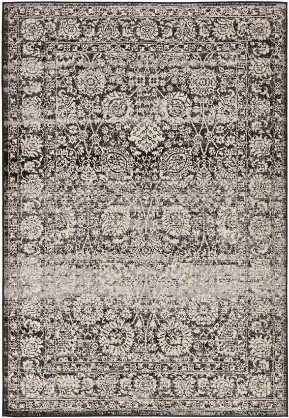 Weidum Modern Black Area Rug