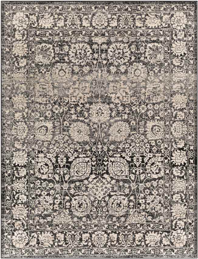 Weidum Modern Black Area Rug