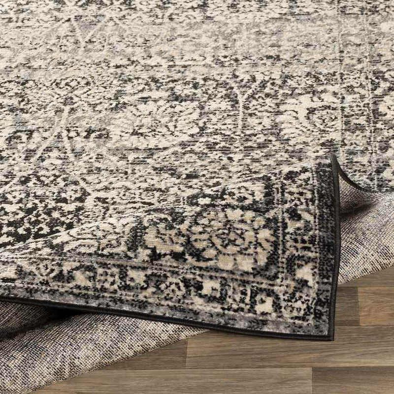 Weidum Modern Black Area Rug