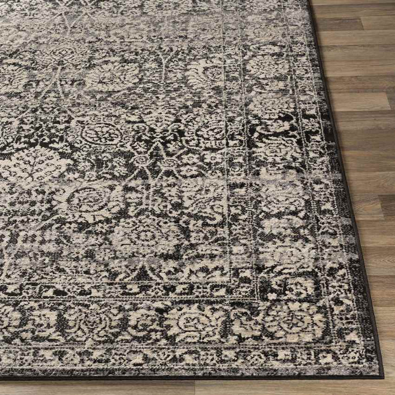 Weidum Modern Black Area Rug