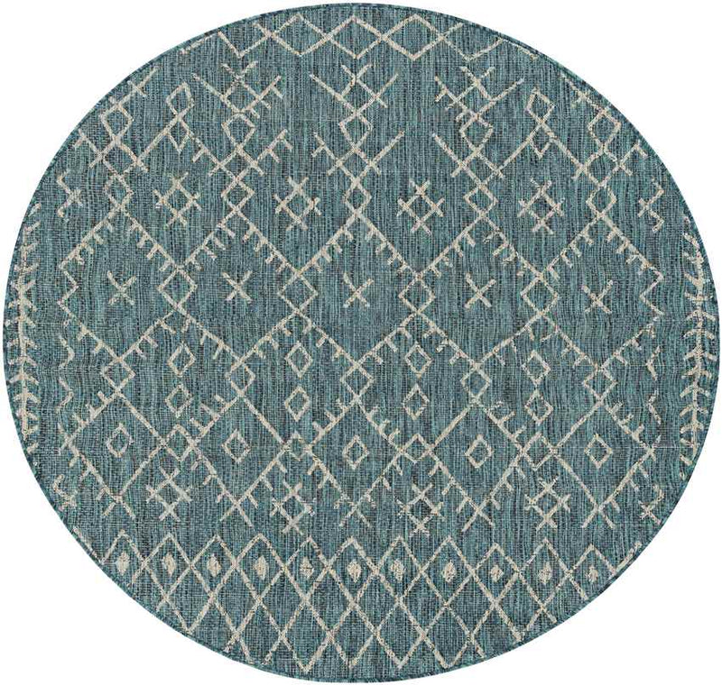 Wijnaldum Global Aqua Area Rug