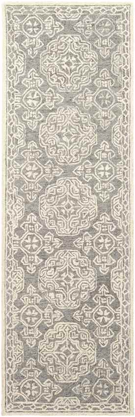 Wilaard Traditional Medium Gray Area Rug