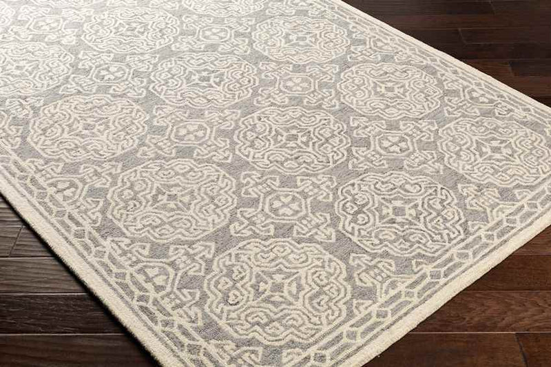 Wilaard Traditional Medium Gray Area Rug