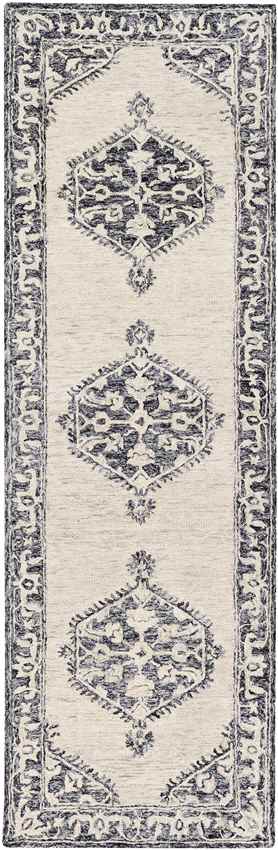 Witmarsum Traditional Black Area Rug