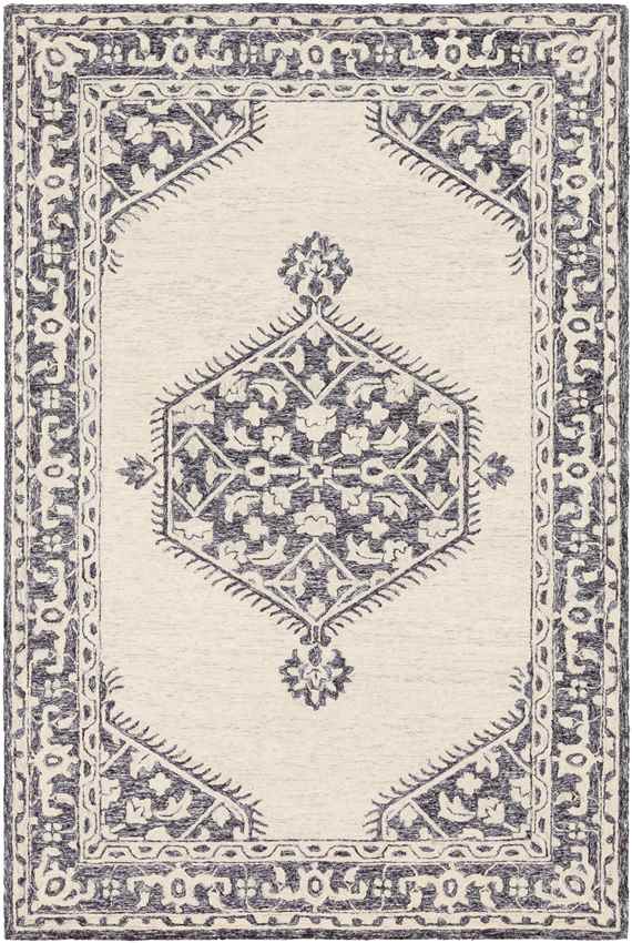 Witmarsum Traditional Black Area Rug