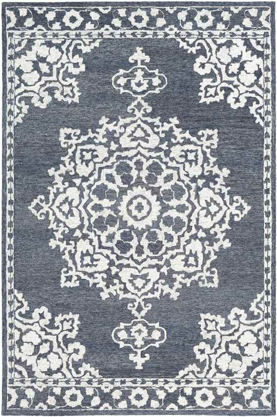 Witveen Traditional Charcoal Area Rug