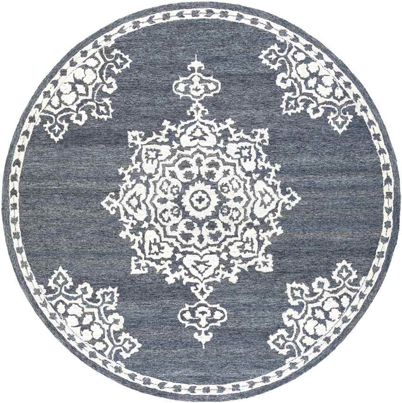 Witveen Traditional Charcoal Area Rug