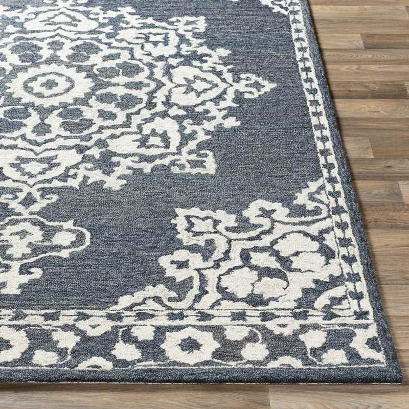 Witveen Traditional Charcoal Area Rug