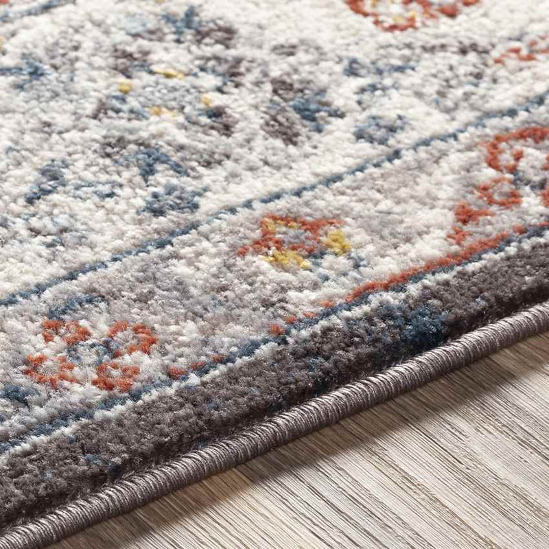 Var Traditional Teal Area Rug