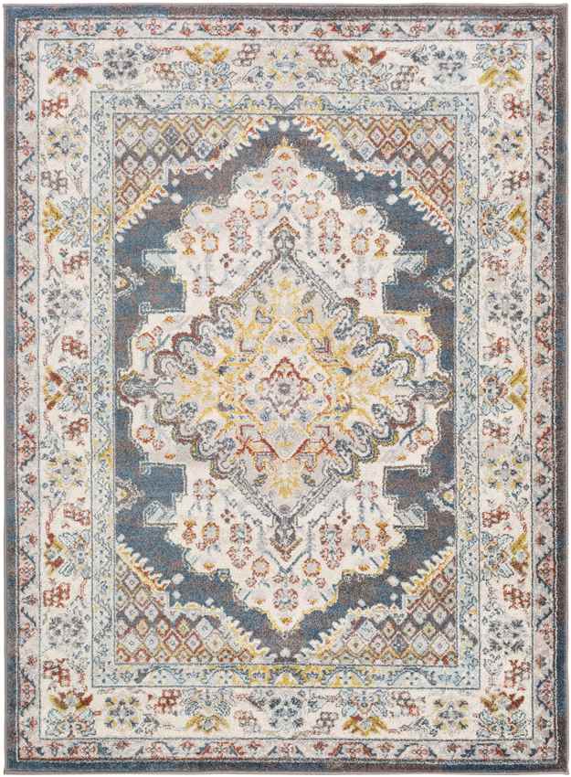 Var Traditional Camel Area Rug