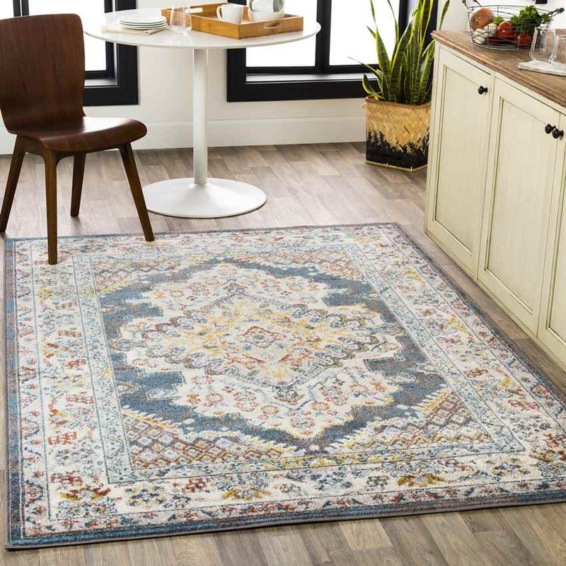 Var Traditional Camel Area Rug