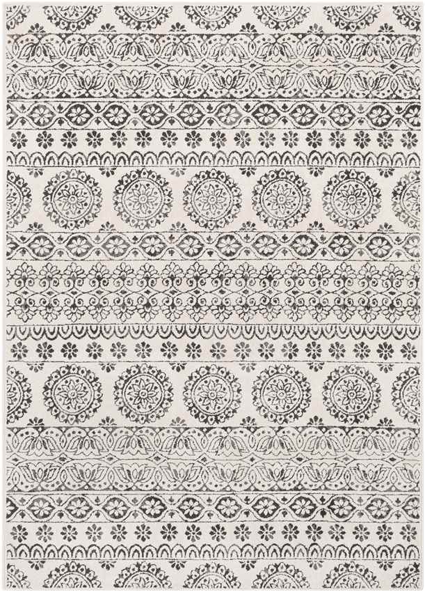 Tollebeek Traditional Charcoal Area Rug