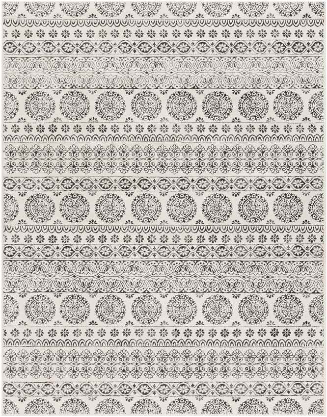 Tollebeek Traditional Charcoal Area Rug