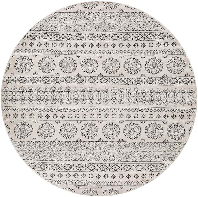 Tollebeek Traditional Charcoal Area Rug