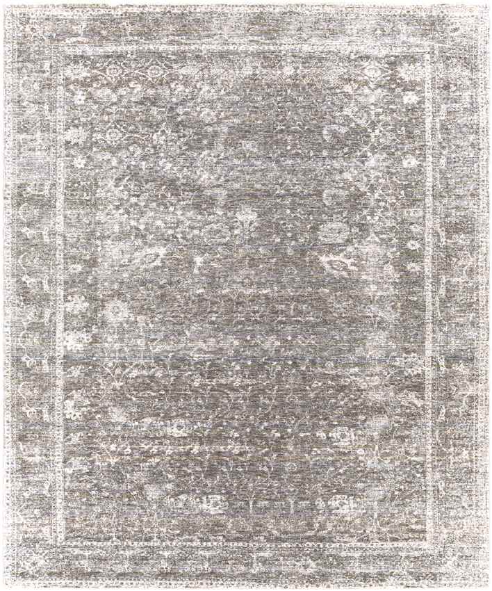 Lucca Traditional Dark Green Area Rug