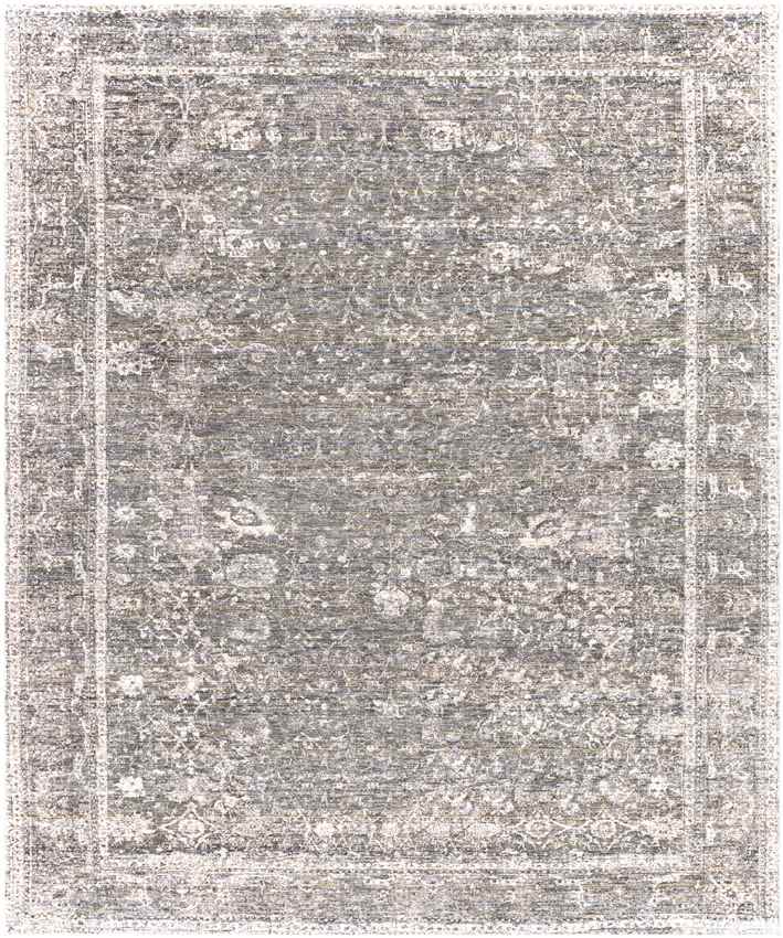 Lucca Traditional Dark Green Area Rug