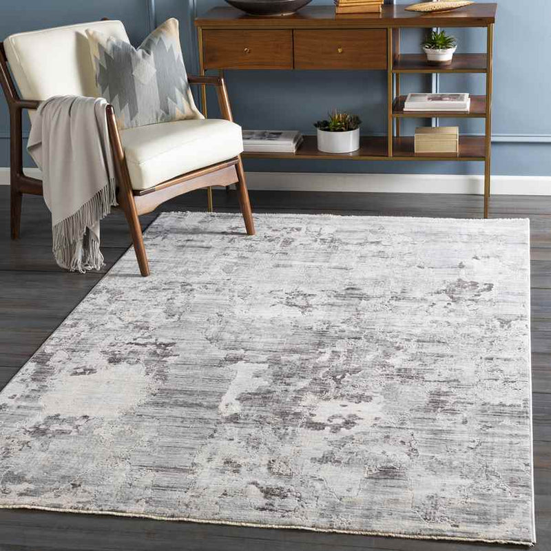 Aalden Modern Pale Blue Area Rug