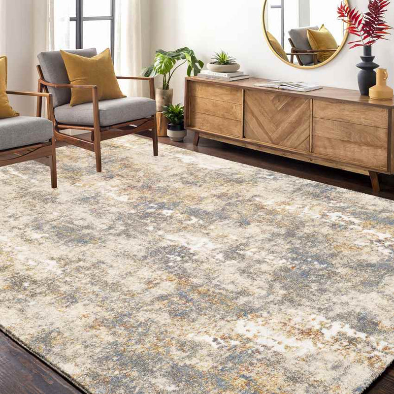 Anloo Modern White Area Rug