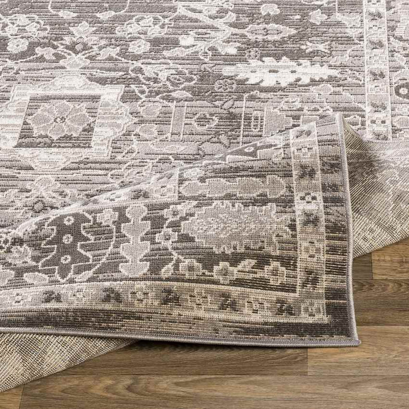 Eelde Traditional Charcoal Area Rug