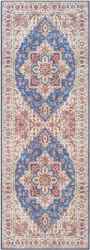 Landes Traditional Garnet Area Rug