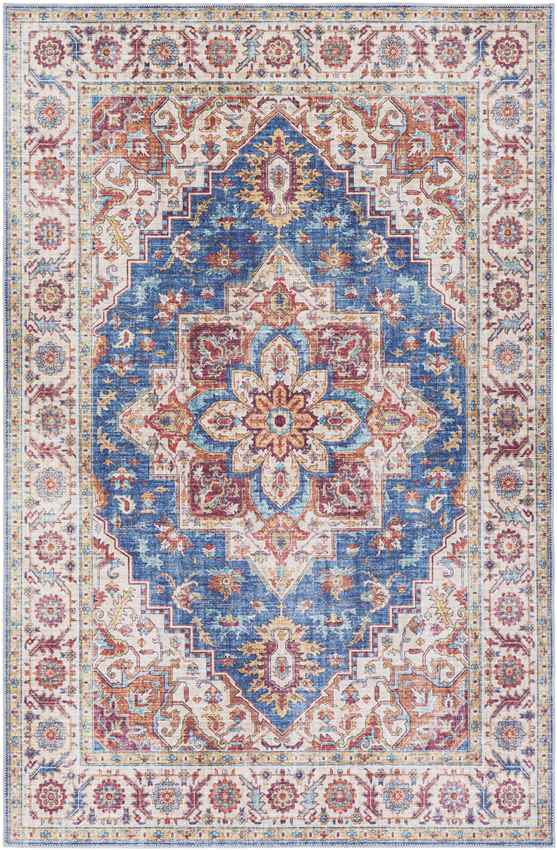 Landes Traditional Garnet Area Rug