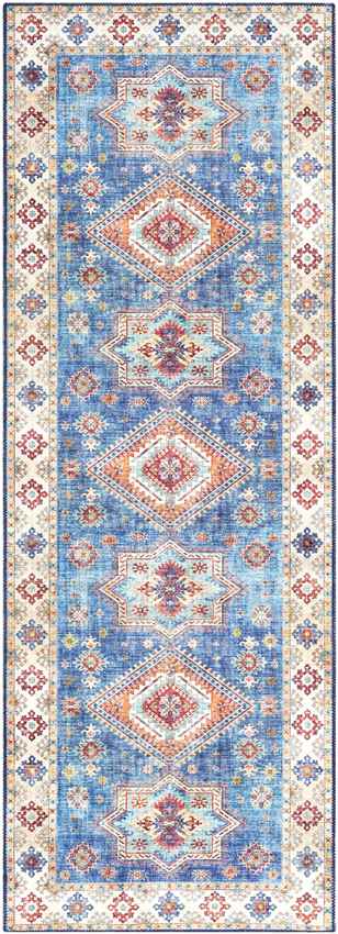 Een Traditional Navy Area Rug