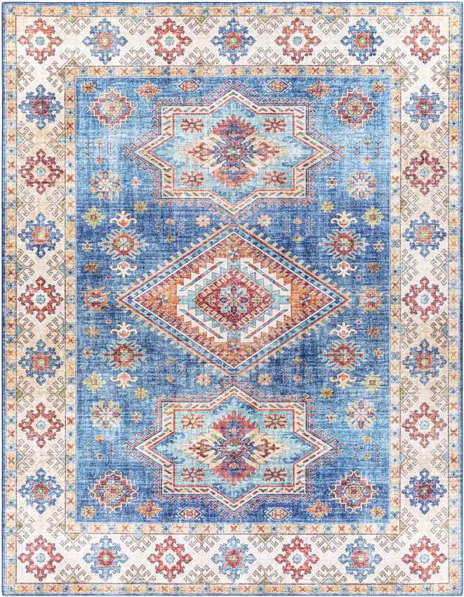 Een Traditional Navy Area Rug